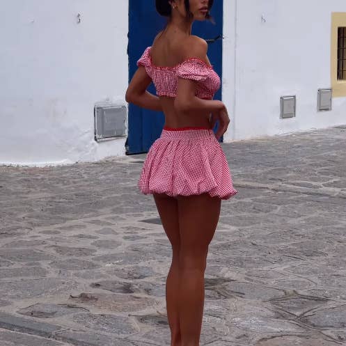 “Picnic” Two-Piece Skirt Set